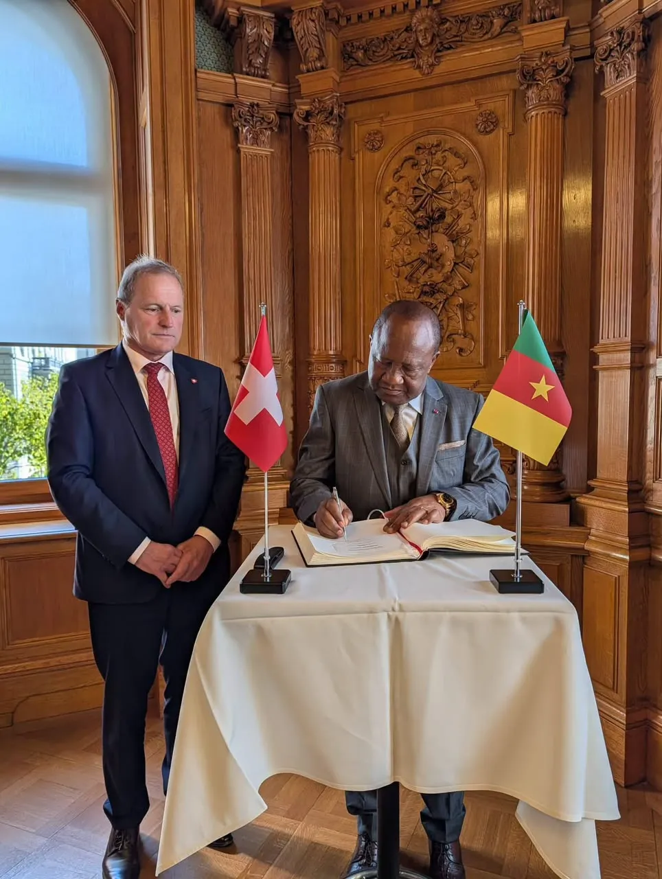 Datouo in Bern: Cameroon and Switzerland Deepen Parliamentary and Economic Cooperation