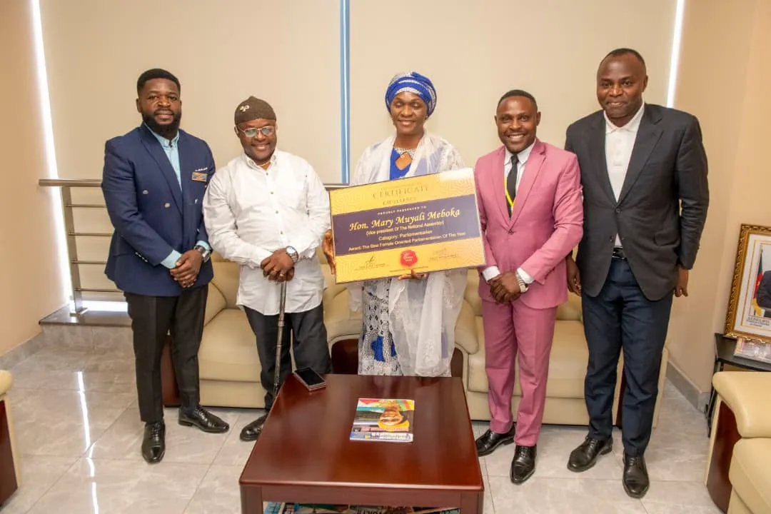 Award - Hon Muyali Recognised for Advancing Inclusive Parliamentary Representation