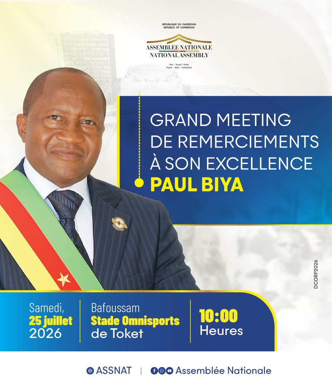 MEGA MEETING A BAFOUSSAM