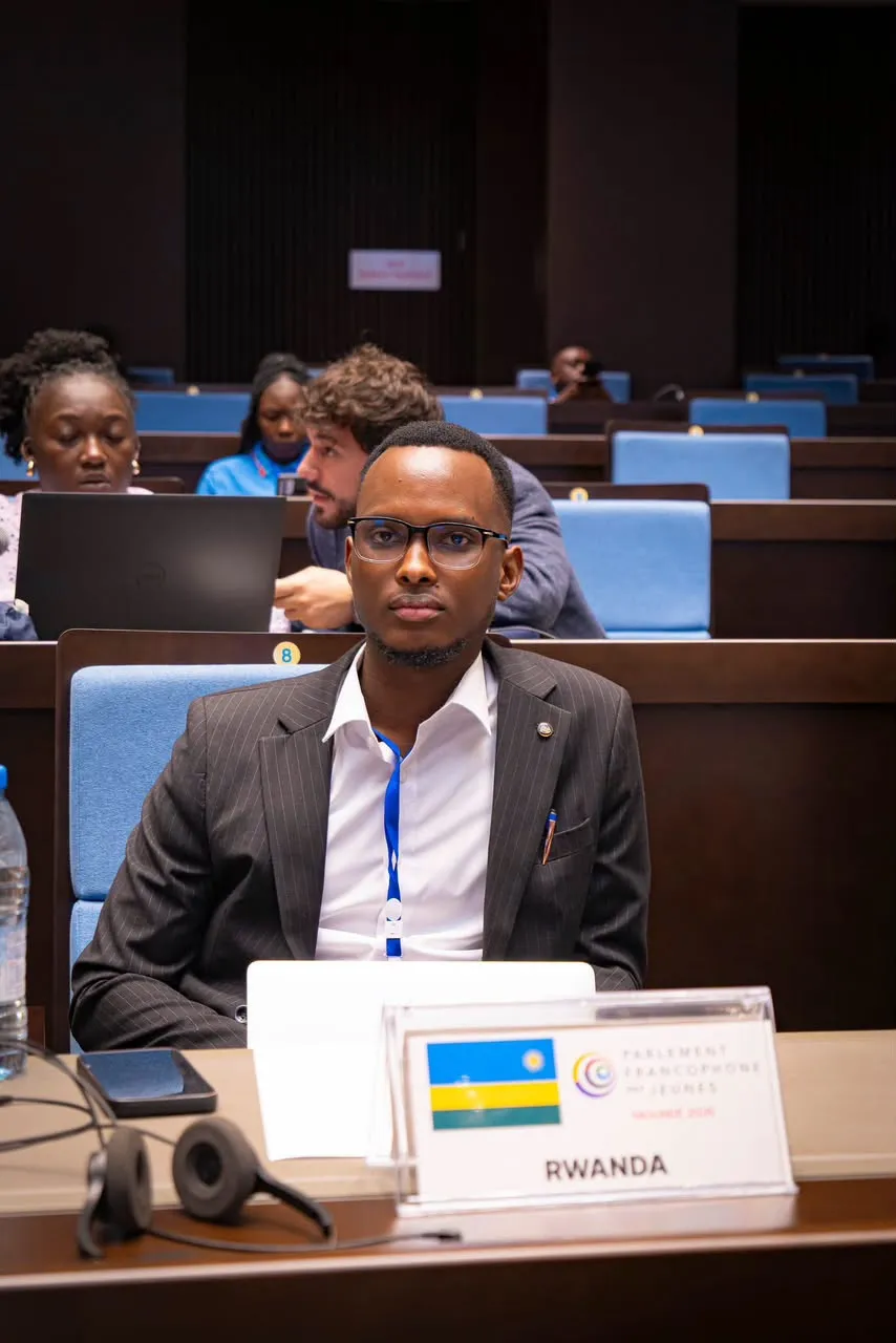 APF YAOUNDE 2026 - Rwandan Youth Parliamentarian Dany Vassyli Mugisha Elected Spokesperson