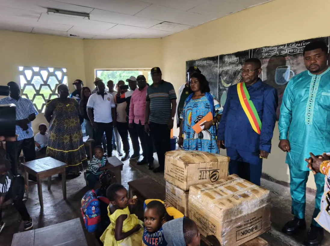 NGUTI POPULATION RECEIVES NEW HOPE FROM HON. FONGE